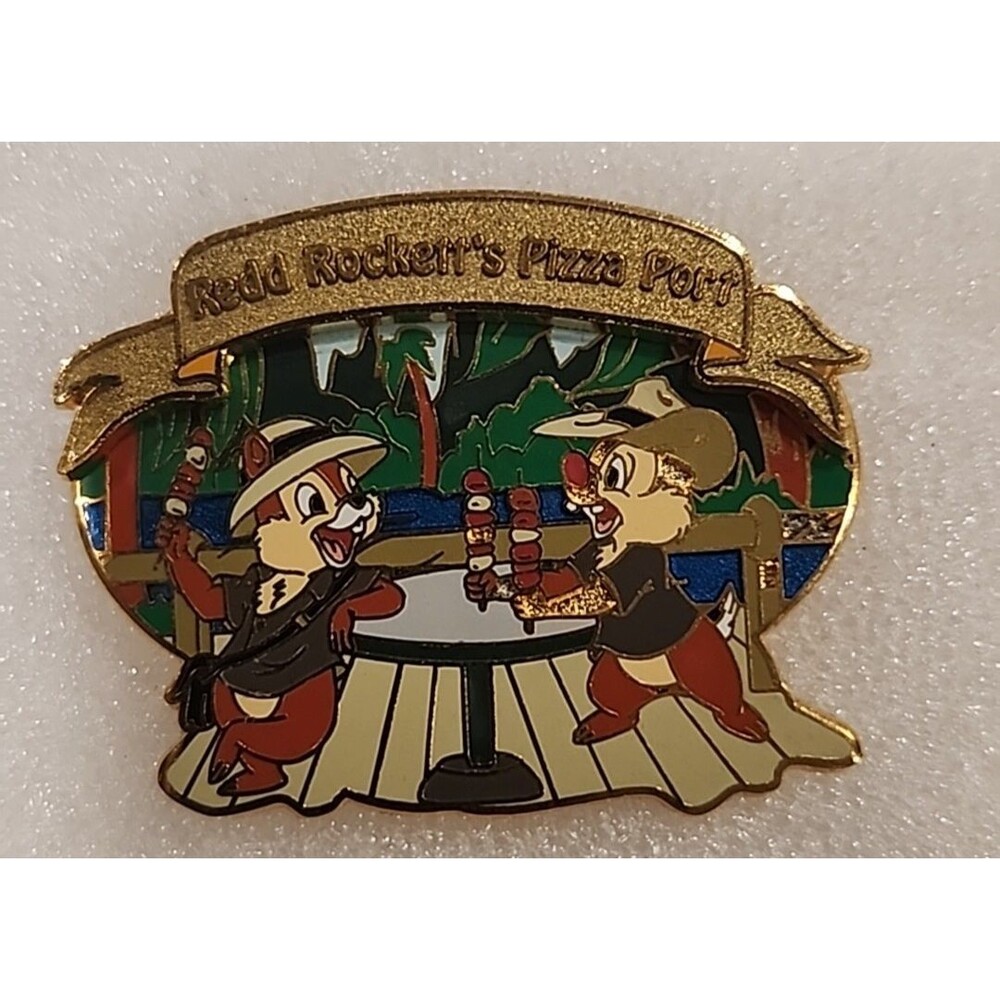 Disney Pin Chip Dale WDI Dining Bengal Barbecue Restaurant LE 300 00012 READ!